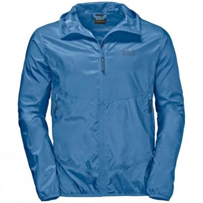 Chaquetas Jack Wolfskin Laguna Hombre Azules - Chile KXM365471